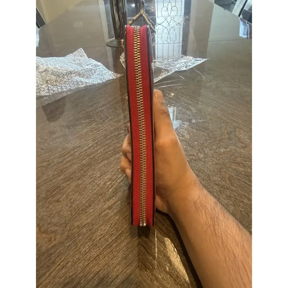 Louis Vuitton x Yayoi Kusama Red Monogram Zippy Wallet
